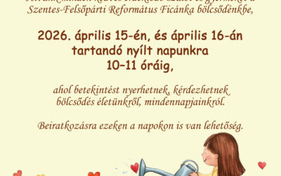 Nyílt nap bölcsődénkben – 2026
